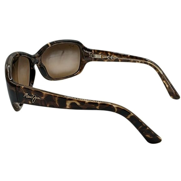 Maui Jim Tortoise Sunglasses Pearl City Polarized Brown Lenses Italy MJ 214-10 - Picture 4 of 12